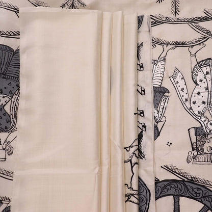 Handloom Patachitra Silk Saree Handloom Saree_Pattachitra silk Priyadarshini Handloom 