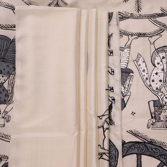 Handloom Patachitra Silk Saree Handloom Saree_Pattachitra silk Priyadarshini Handloom 