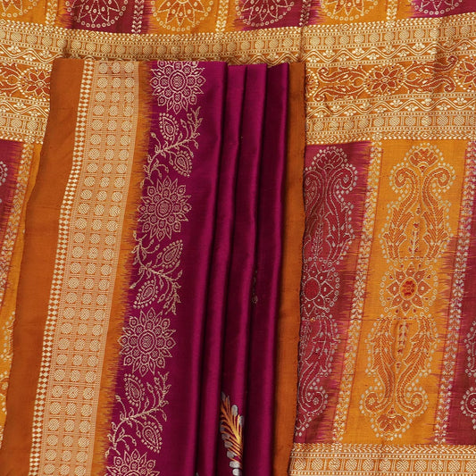 Handloom Patachitra Silk Saree Handloom Saree_Pattachitra silk Priyadarshini Handloom 