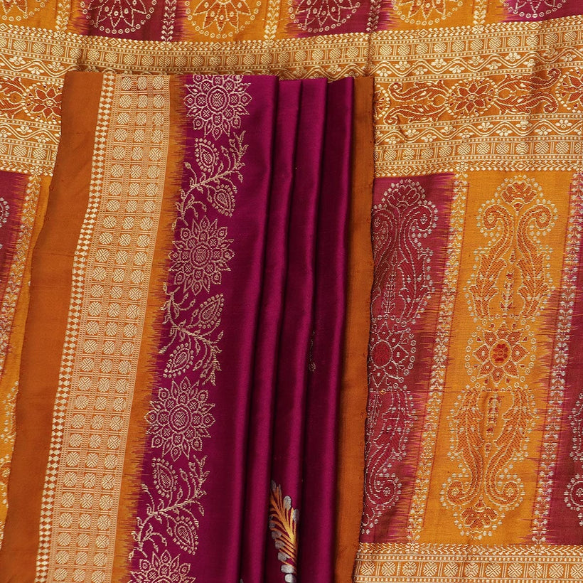 Pattachitra weave detail