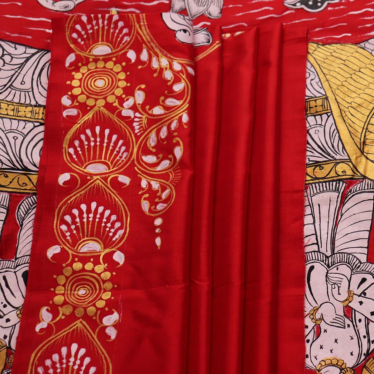 Handloom Patachitra Silk Saree Handloom Saree_Pattachitra silk Priyadarshini Handloom 