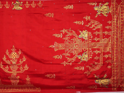 Handloom Patachitra Silk Saree Handloom Saree_Pattachitra silk Priyadarshini Handloom 