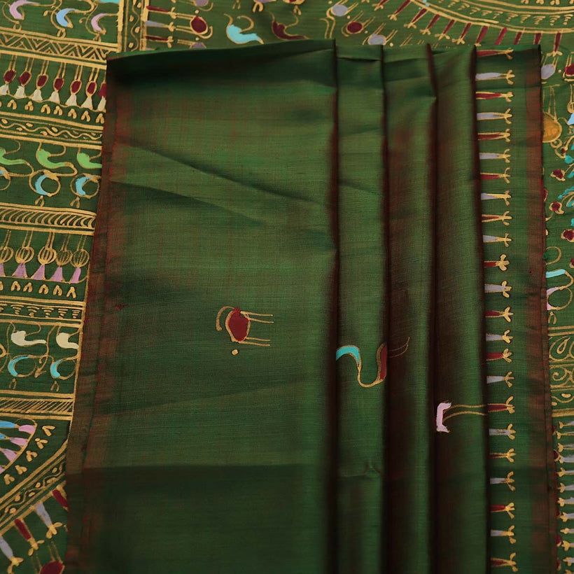 Pattachitra weave detail