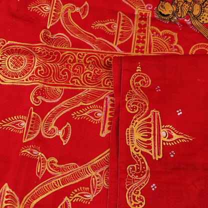 Handloom Patachitra Silk Saree Handloom Saree_Pattachitra silk Priyadarshini Handloom 
