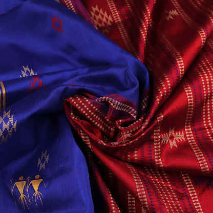 Handloom Patachitra Silk Saree Handloom Saree_Pattachitra silk Priyadarshini Handloom 