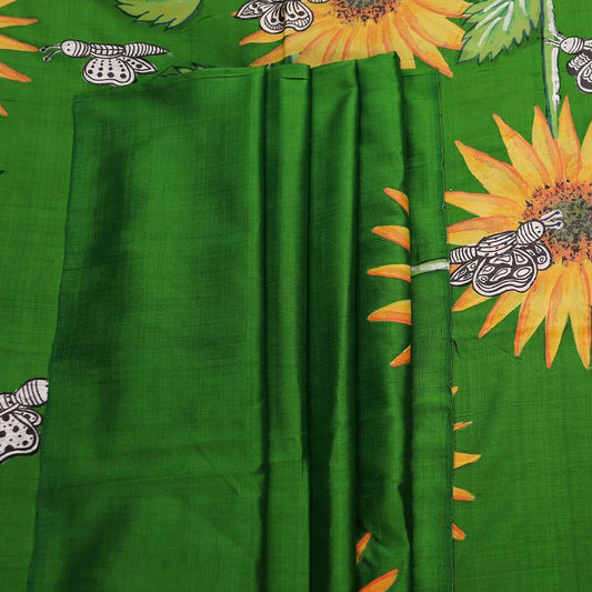 Handloom Patachitra Silk Saree Handloom Saree_Pattachitra silk Priyadarshini Handloom 