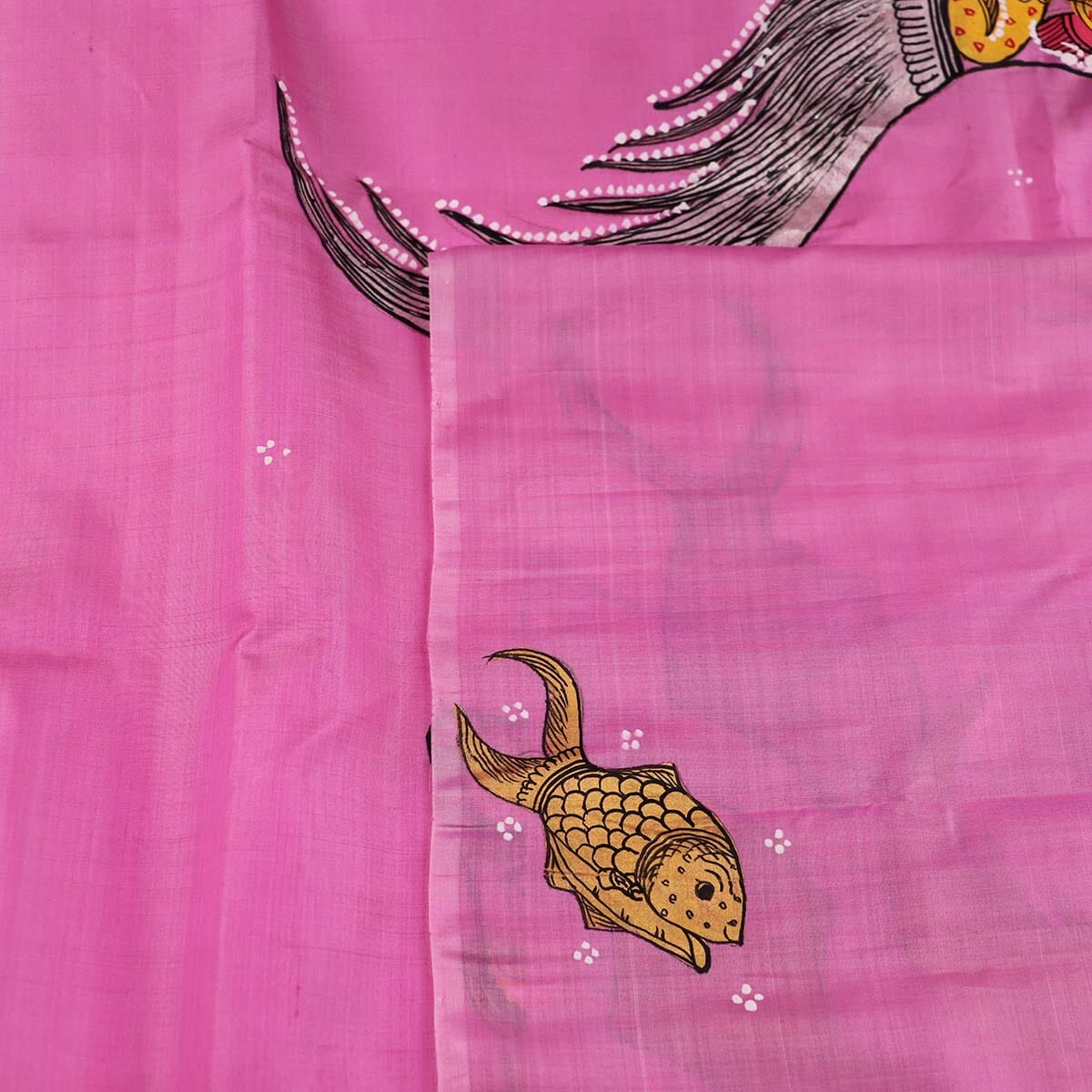 Handloom Patachitra Silk Saree Handloom Saree_Pattachitra silk Priyadarshini Handloom 