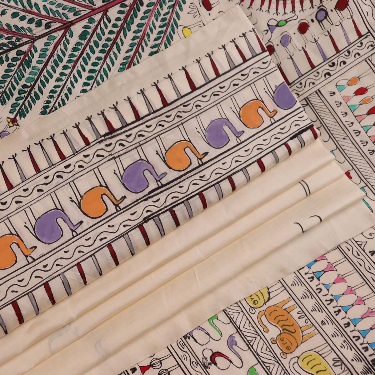 Handloom Patachitra Silk Saree Handloom Saree_Pattachitra silk Priyadarshini Handloom 