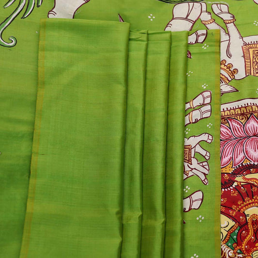 Handloom Patachitra Silk Saree Handloom Saree_Pattachitra silk Priyadarshini Handloom 