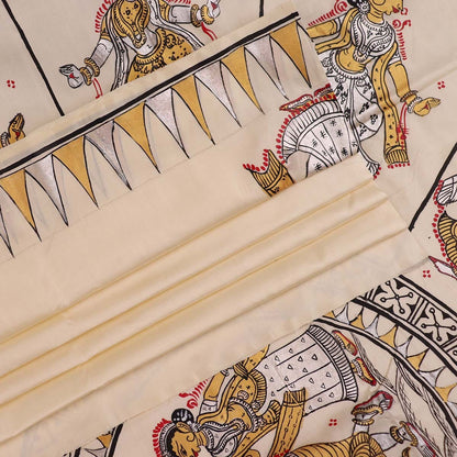 Handloom Patachitra Silk Saree Handloom Saree_Pattachitra silk Priyadarshini Handloom 