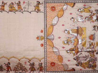 Handloom Patachitra Silk Saree Handloom Saree_Pattachitra silk Priyadarshini Handloom 