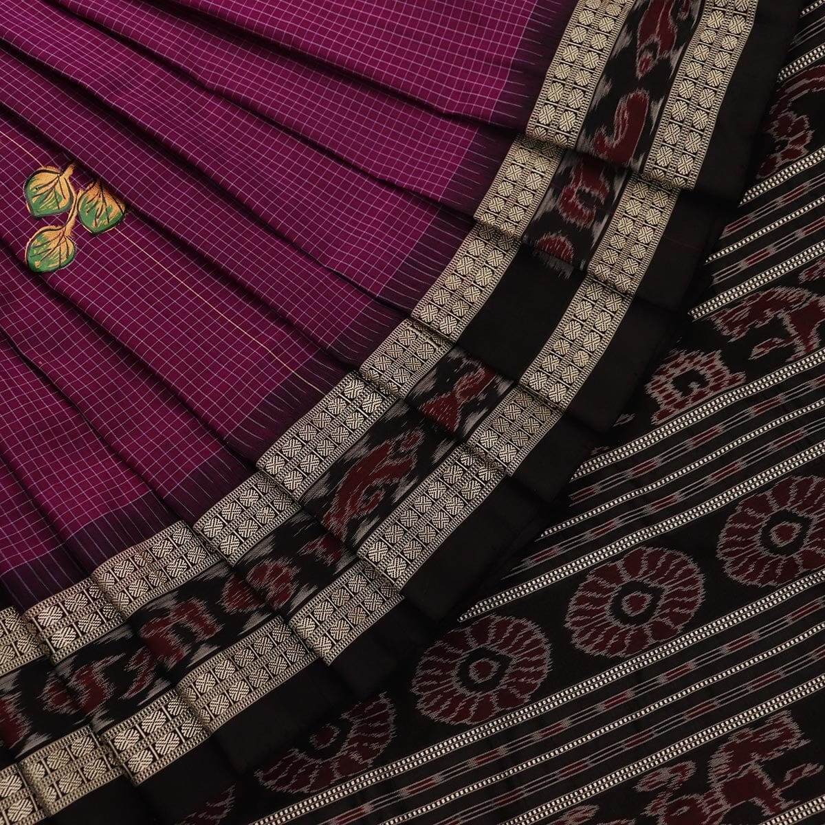 Handloom Patachitra Silk Saree Handloom Saree_Pattachitra silk Priyadarshini Handloom 