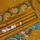 Handloom Patachitra Silk Saree Handloom Saree_Pattachitra silk Priyadarshini Handloom 