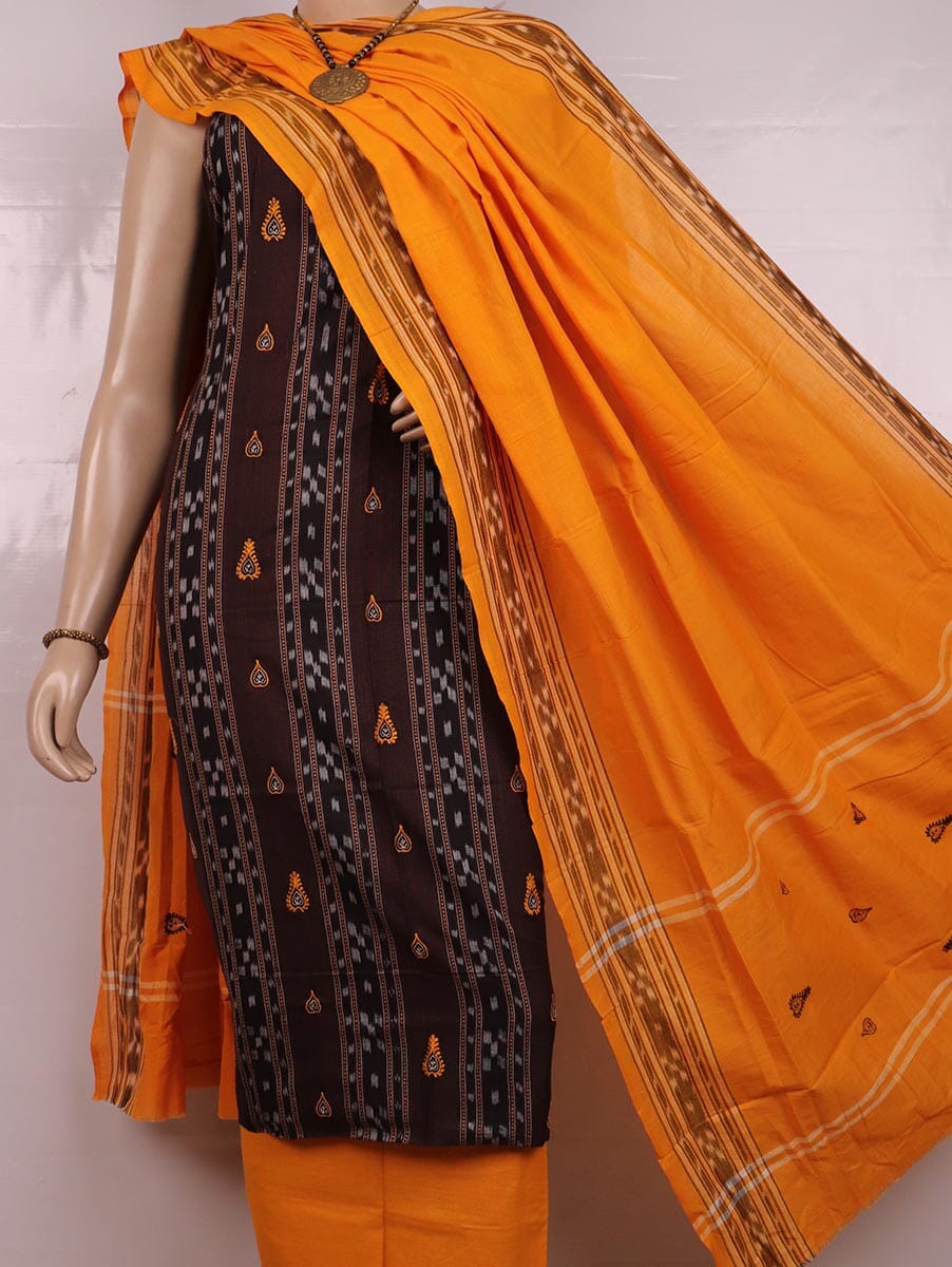 Handloom Sambalpuri Cotton Dress Material Dress Material Handloom Cotton Priyadarshini Handloom 