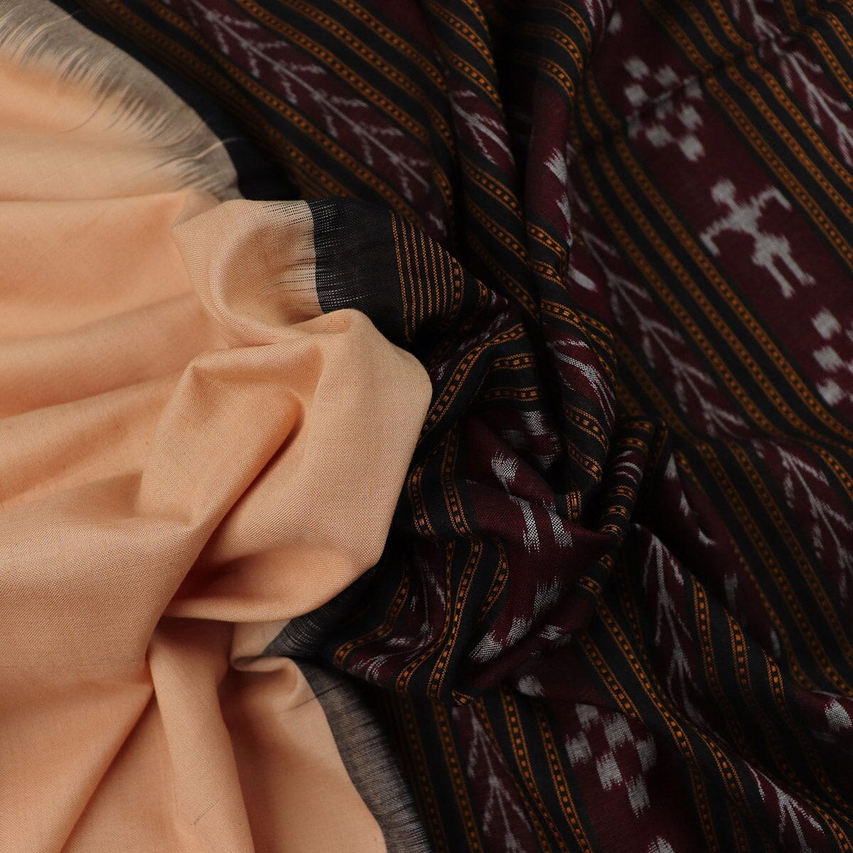 Handloom Sambalpuri Cotton Ikkat Saree Handloom Saree_Cotton Priyadarshini Handloom 