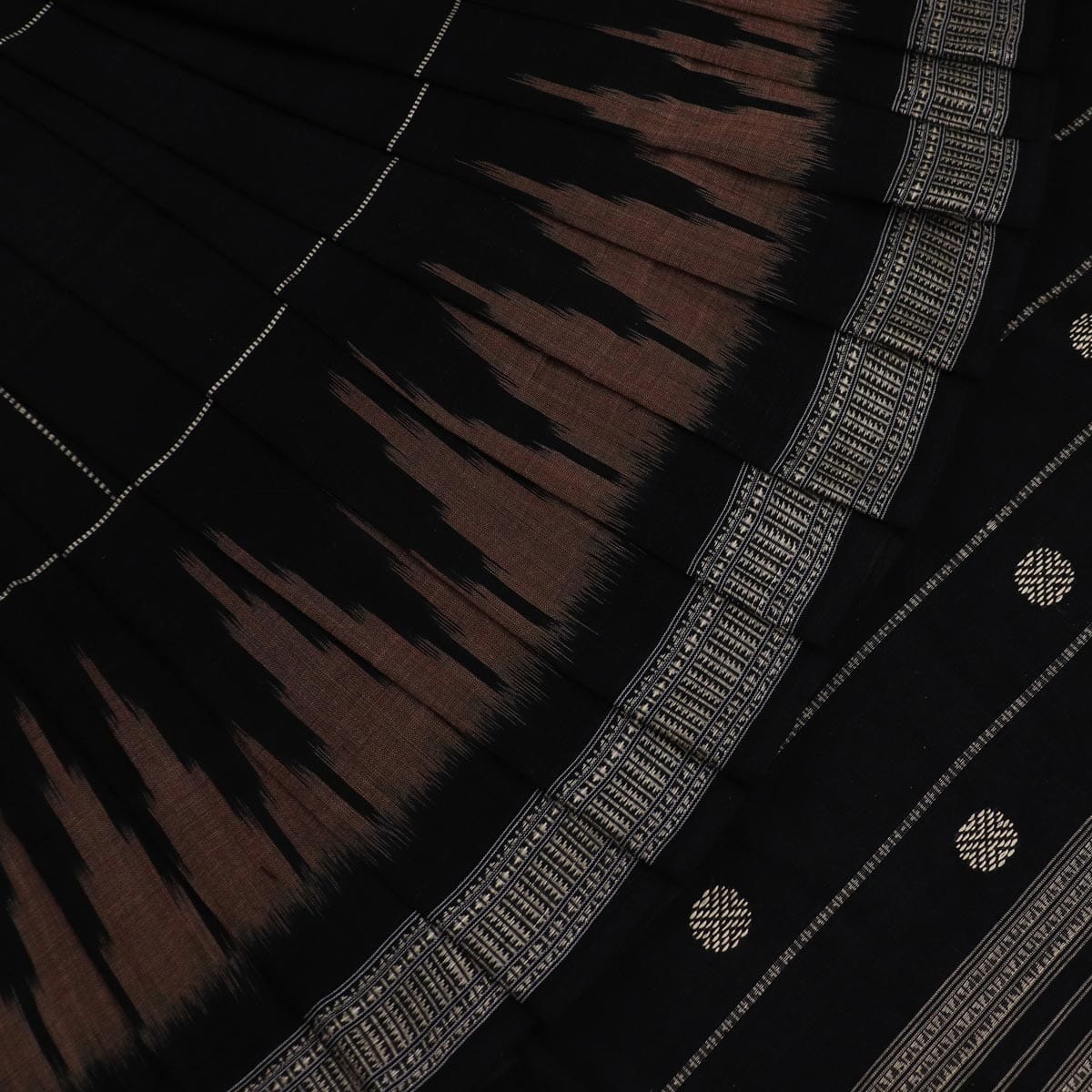 Handloom Sambalpuri Cotton Ikkat Saree Handloom Saree_Cotton Priyadarshini Handloom 