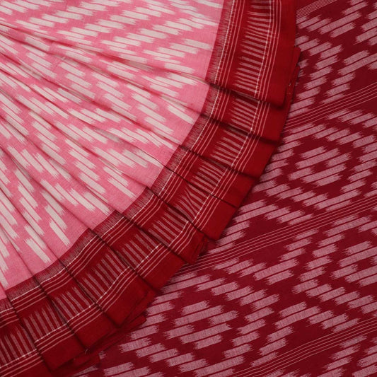 Handloom Sambalpuri Cotton Ikkat Saree Handloom Saree_Cotton Priyadarshini Handloom 