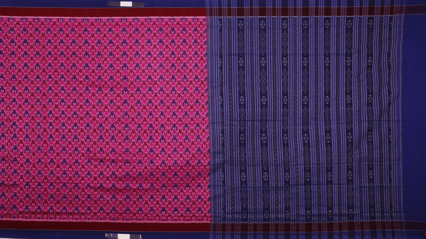 Handloom Sambalpuri Cotton Ikkat Saree Handloom Saree_Cotton Priyadarshini Handloom 