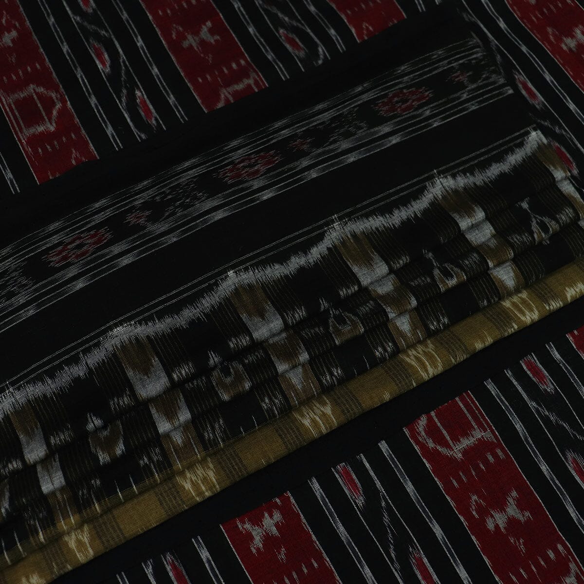 Handloom Sambalpuri Cotton Ikkat Saree Handloom Saree_Cotton Priyadarshini Handloom 
