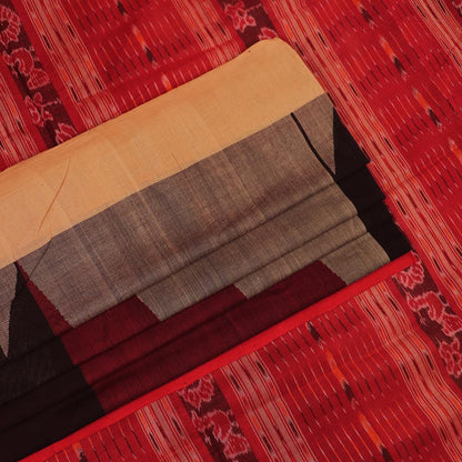 Handloom Sambalpuri Cotton Ikkat Saree Handloom Saree_Cotton Priyadarshini Handloom 