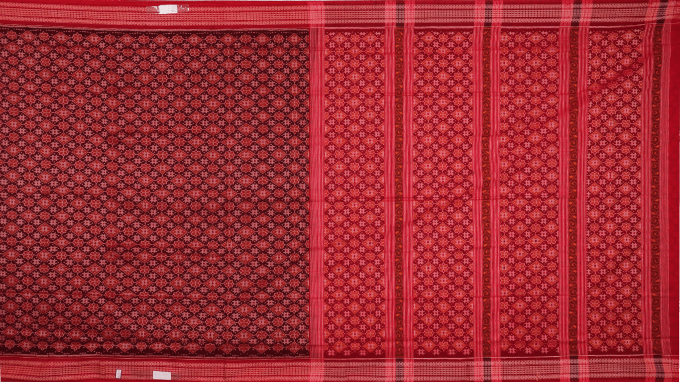 Handloom Sambalpuri Cotton Ikkat Saree Handloom Saree_Cotton Priyadarshini Handloom 