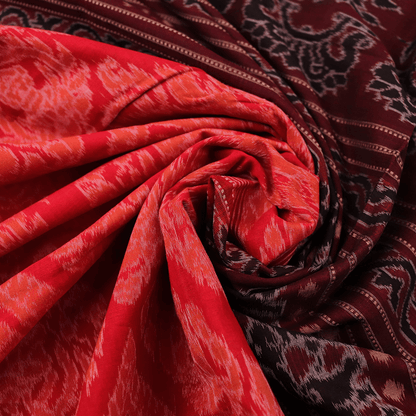 Handloom Sambalpuri Cotton Ikkat Saree Handloom Saree_Cotton Priyadarshini Handloom 
