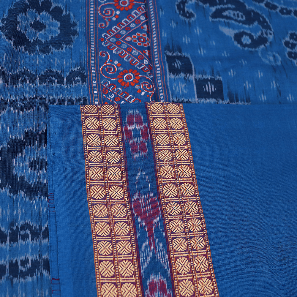 Handloom Sambalpuri Cotton Ikkat Saree Handloom Saree_Cotton Priyadarshini Handloom 