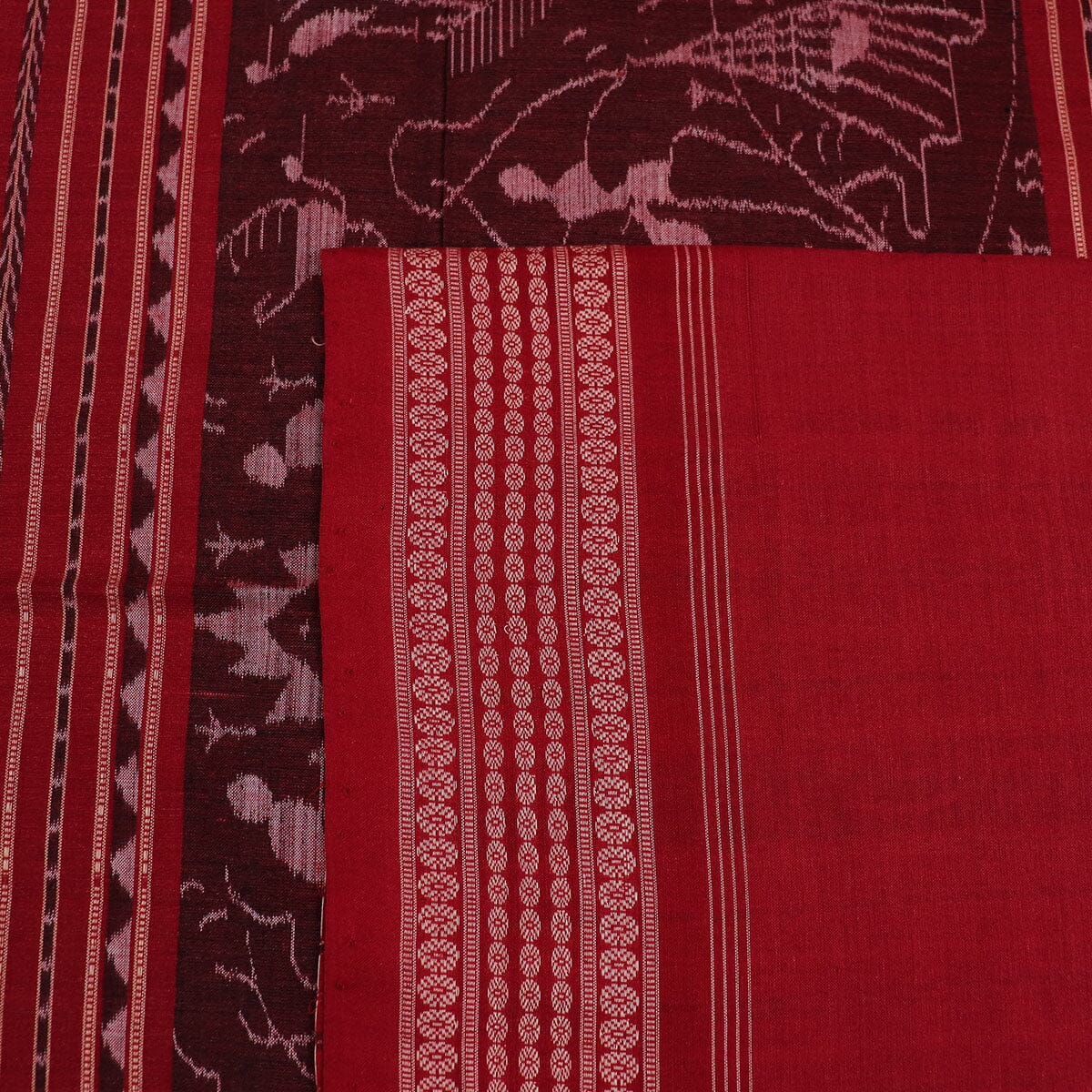 Handloom Sambalpuri Cotton Ikkat Saree Handloom Saree_Cotton Priyadarshini Handloom 