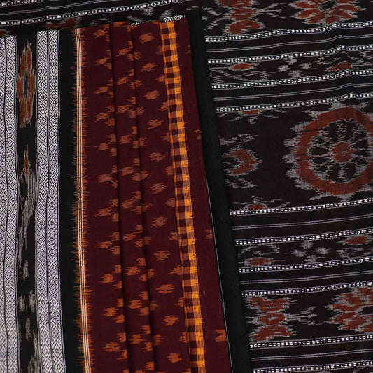 Handloom Sambalpuri Cotton Ikkat Saree Handloom Saree_Cotton Priyadarshini Handloom 