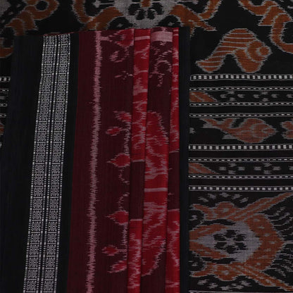 Handloom Sambalpuri Cotton Ikkat Saree Handloom Saree_Cotton Priyadarshini Handloom 