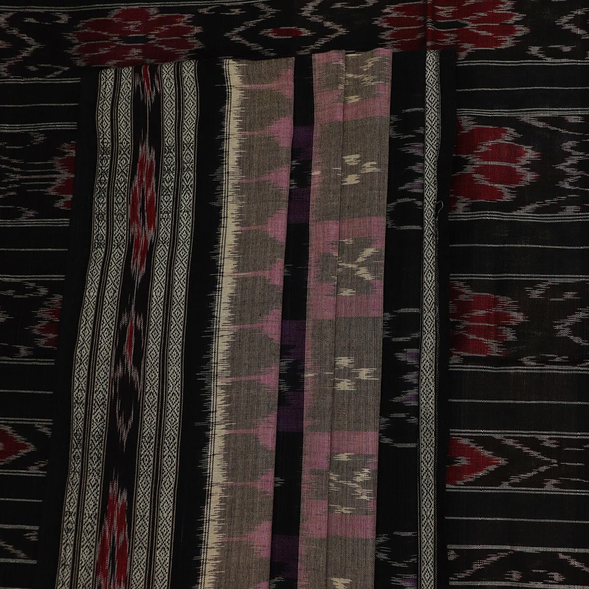 Handloom Sambalpuri Cotton Ikkat Saree Handloom Saree_Cotton Priyadarshini Handloom 