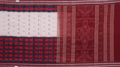 Handloom Sambalpuri Cotton Ikkat Saree Handloom Saree_Cotton Priyadarshini Handloom 