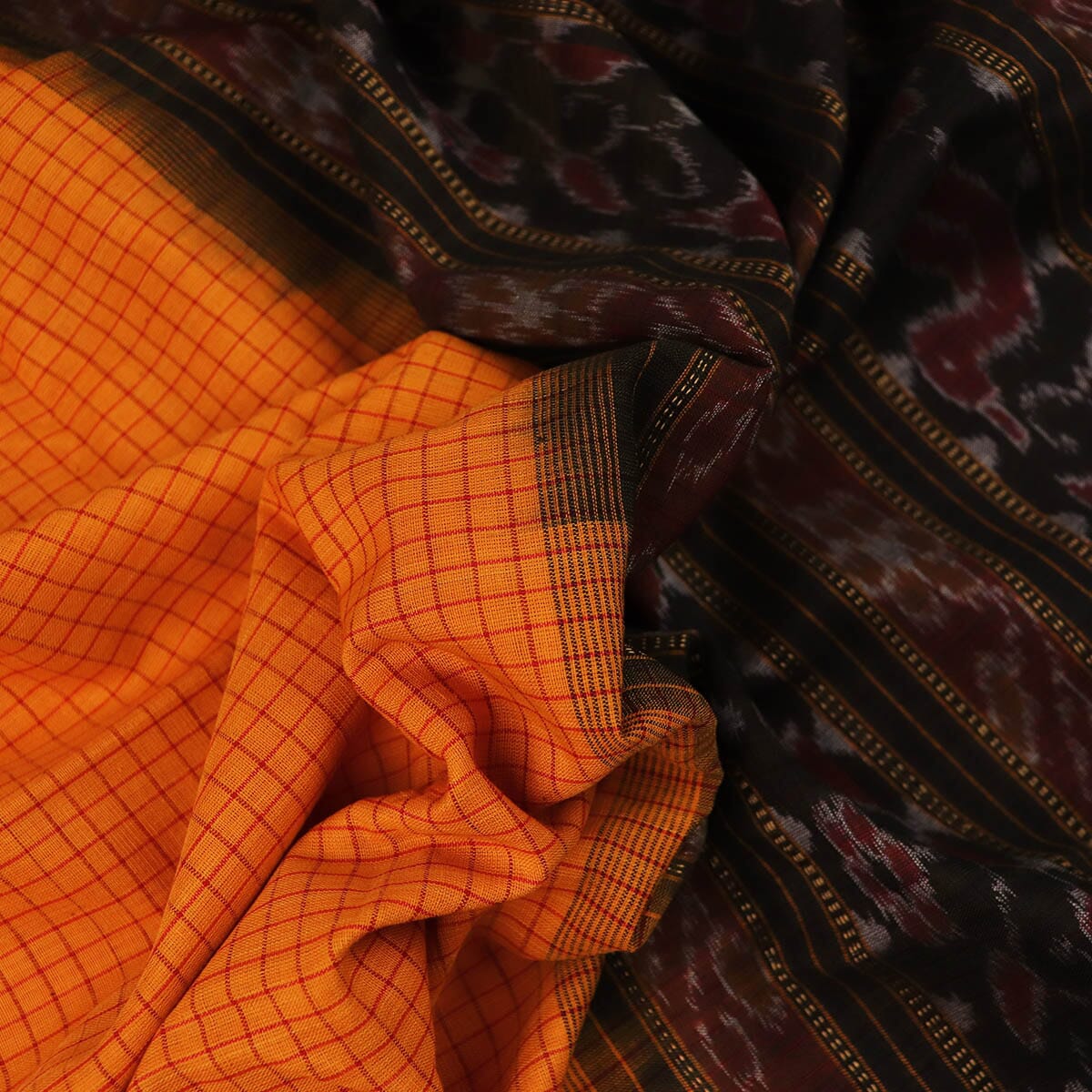 Handloom Sambalpuri Cotton Ikkat Saree Handloom Saree_Cotton Priyadarshini Handloom 