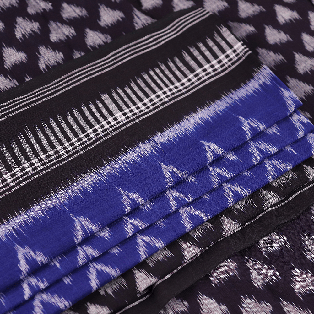 Handloom Sambalpuri Cotton Ikkat Saree Handloom Saree_Cotton Priyadarshini Handloom 