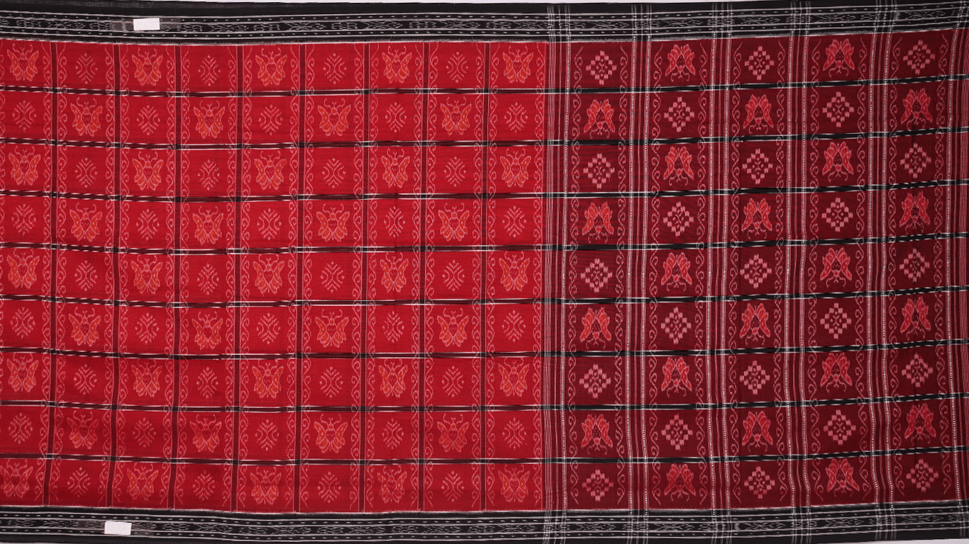 Handloom Sambalpuri Cotton Ikkat Saree Handloom Saree_Cotton Priyadarshini Handloom 