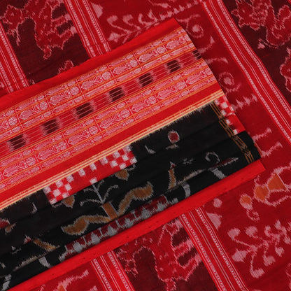 Handloom Sambalpuri Cotton Ikkat Saree Handloom Saree_Cotton Priyadarshini Handloom 