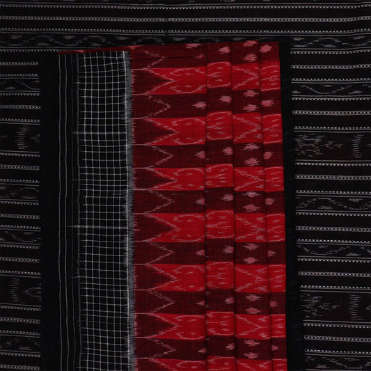 Handloom Sambalpuri Cotton Ikkat Saree Handloom Saree_Cotton Priyadarshini Handloom 