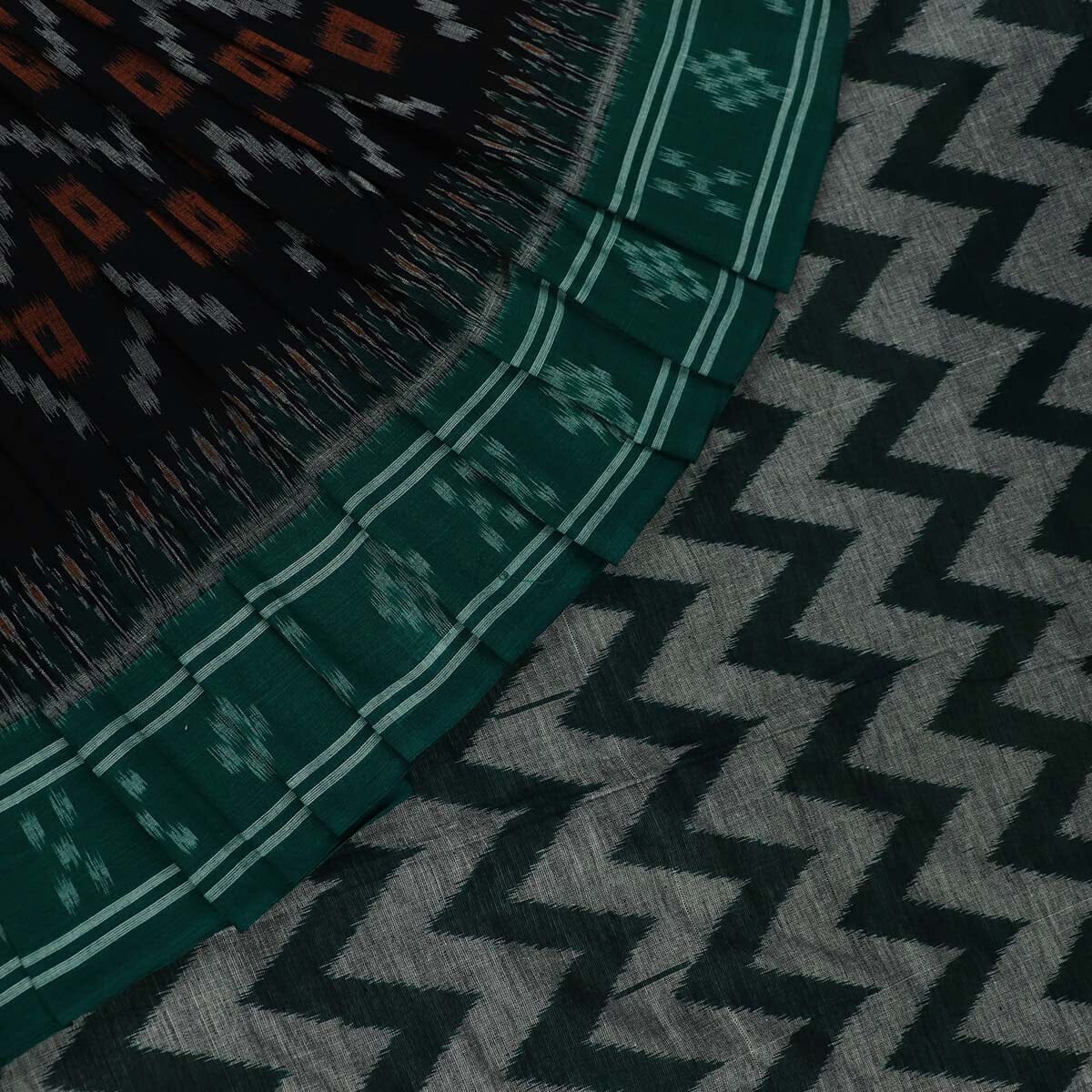 Handloom Sambalpuri Cotton Ikkat Saree Handloom Saree_Cotton Priyadarshini Handloom 