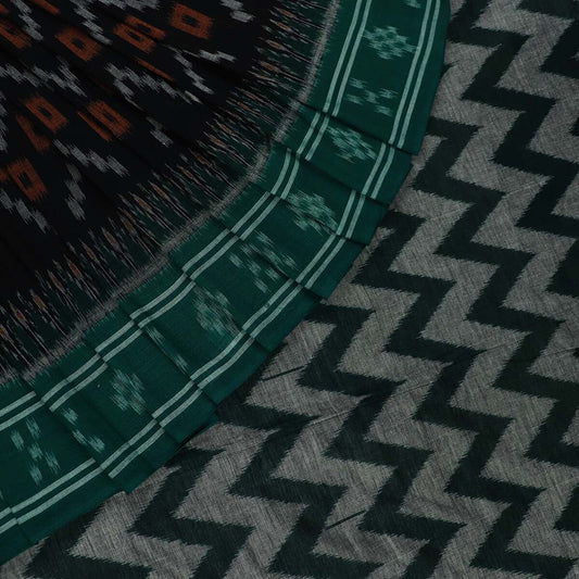 Handloom Sambalpuri Cotton Ikkat Saree Handloom Saree_Cotton Priyadarshini Handloom 