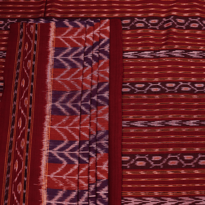 Handloom Sambalpuri Cotton Ikkat Saree Handloom Saree_Cotton Priyadarshini Handloom 