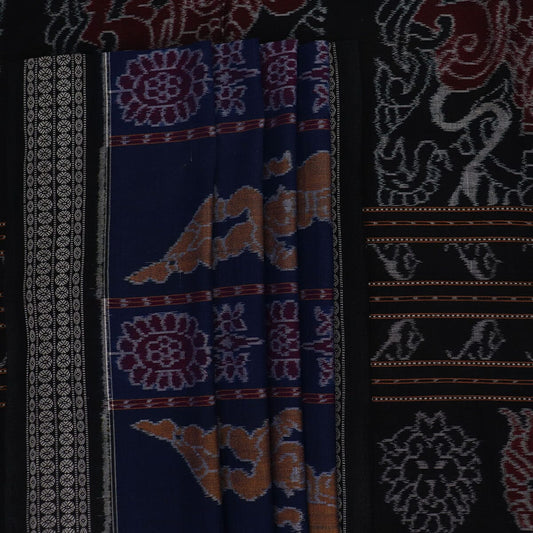 Handloom Sambalpuri Cotton Ikkat Saree Handloom Saree_Cotton Priyadarshini Handloom 