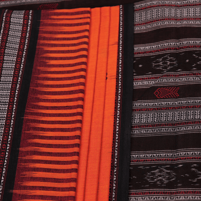 Handloom Sambalpuri Cotton Ikkat Saree Handloom Saree_Cotton Priyadarshini Handloom 