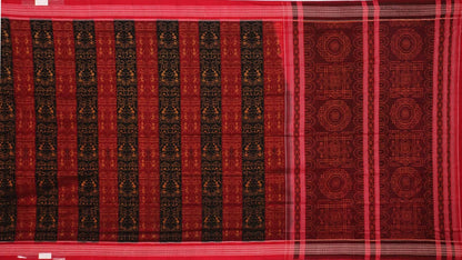 Handloom Sambalpuri Cotton Ikkat Saree Handloom Saree_Cotton Priyadarshini Handloom 