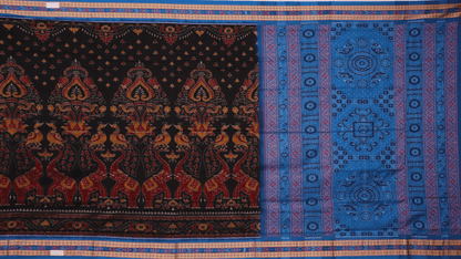 Handloom Sambalpuri Cotton Ikkat Saree Handloom Saree_Cotton Priyadarshini Handloom 