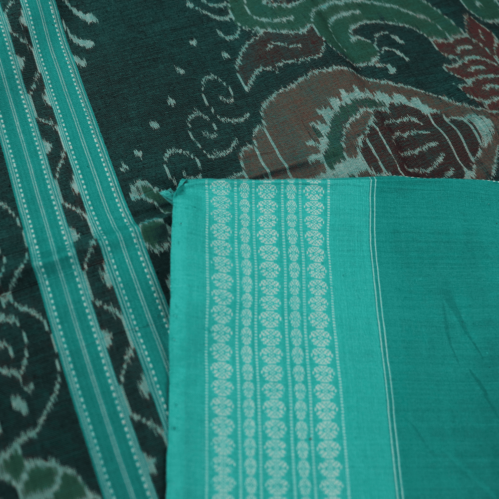 Handloom Sambalpuri Cotton Ikkat Saree Handloom Saree_Cotton Priyadarshini Handloom 