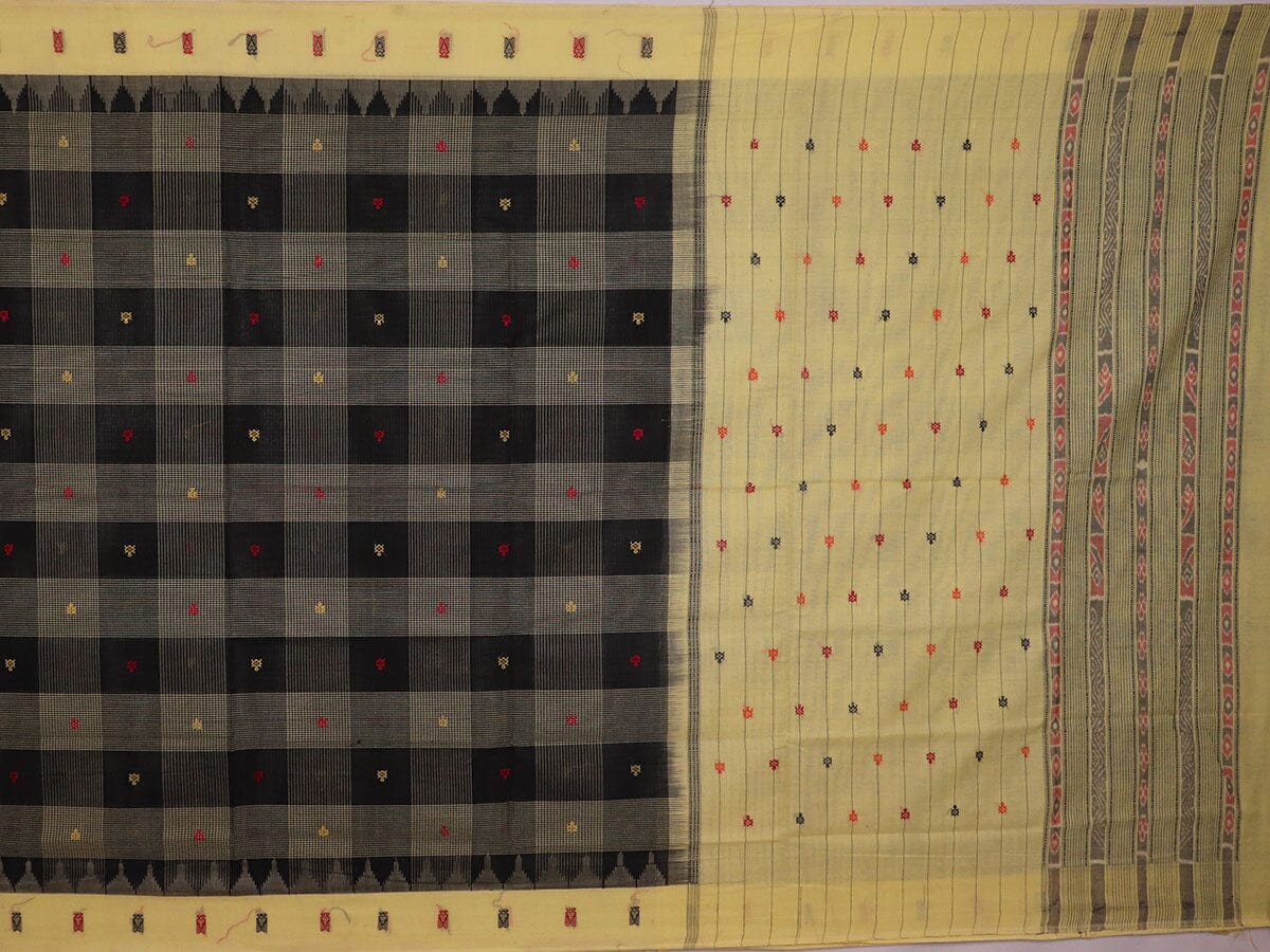 Handloom Sambalpuri Cotton Ikkat Saree Handloom Saree_Cotton Priyadarshini Handloom 