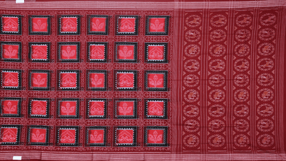 Handloom Sambalpuri Cotton Ikkat Saree Handloom Saree_Cotton Priyadarshini Handloom 