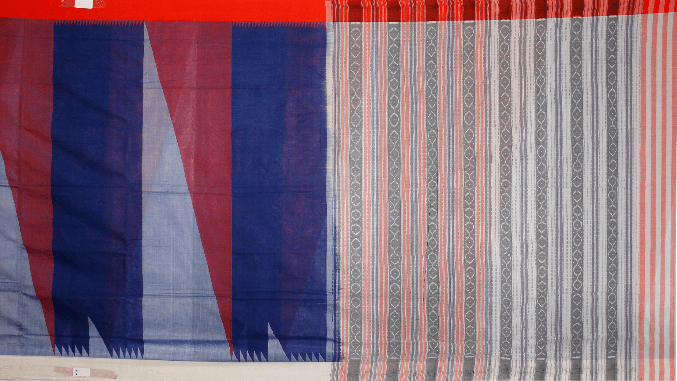 Handloom Sambalpuri Cotton Ikkat Saree Handloom Saree_Cotton Priyadarshini Handloom 