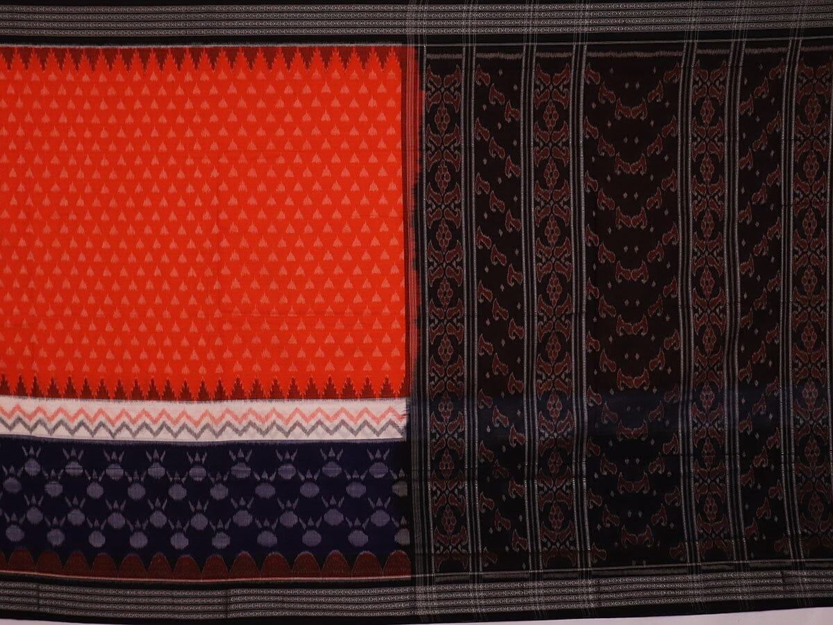 Handloom Sambalpuri Cotton Ikkat Saree Handloom Saree_Cotton Priyadarshini Handloom 