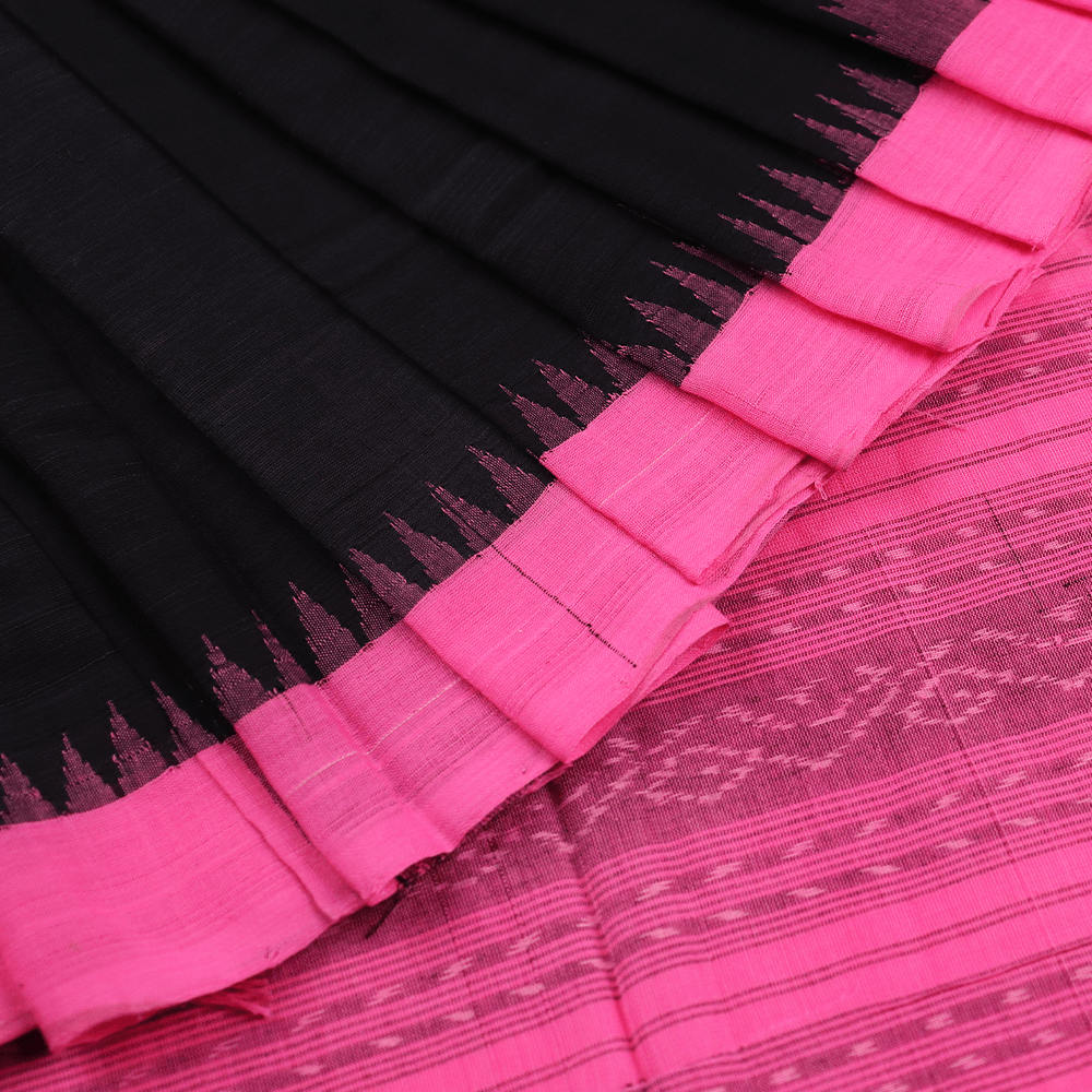 Handloom Sambalpuri Cotton Ikkat Saree Handloom Saree_Cotton Priyadarshini Handloom 